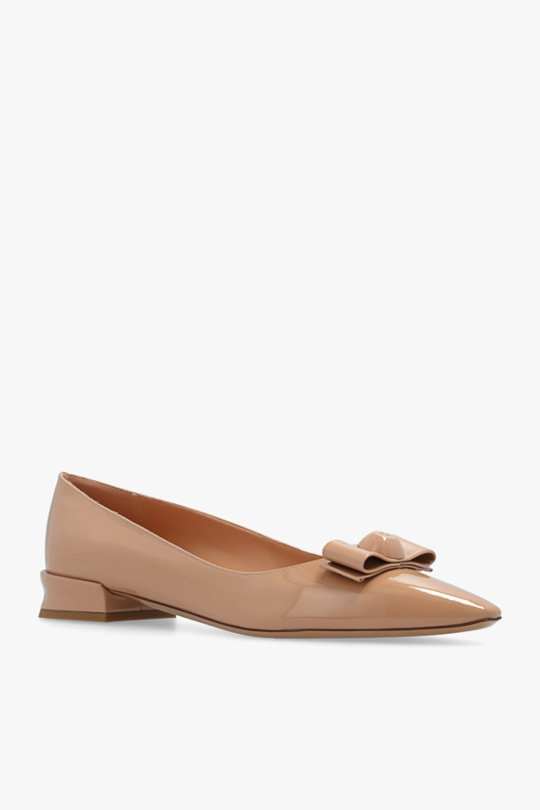 Ferragamo sales pointed flats